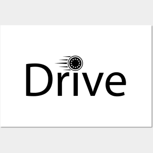 Drive driving artistic design Posters and Art